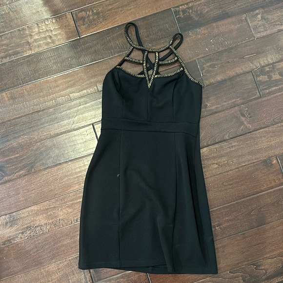 Andree Dresses & Skirts - Andreèe Blue Little Blaxk Dress, Size Large.